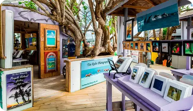 Tim Rahn Photography at Open-Air Shopping in Robbie's of Islamorada