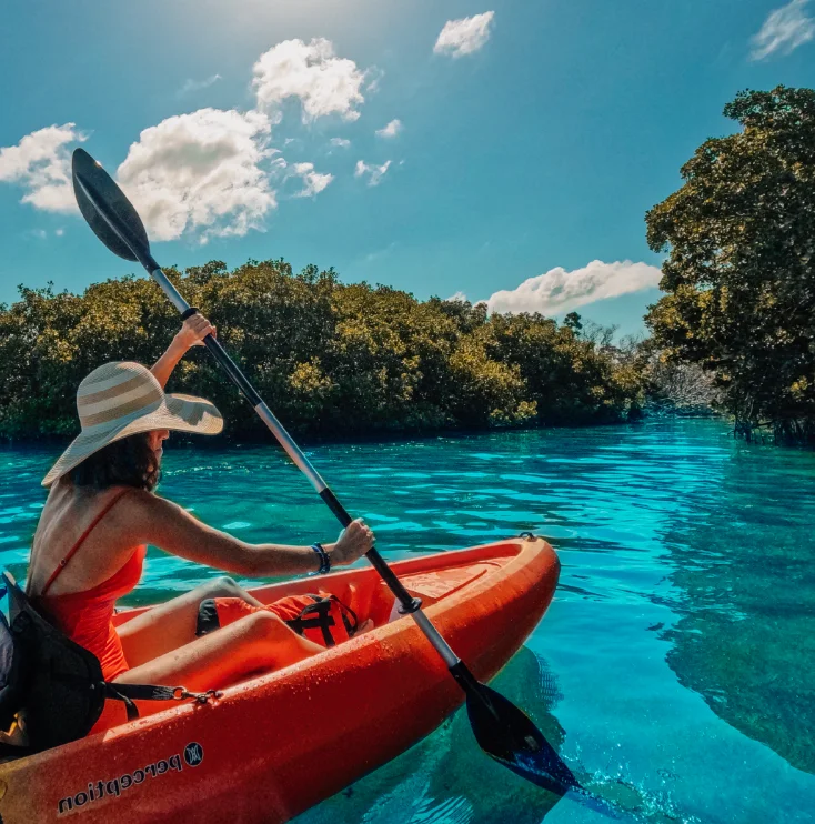 Kayak Paddle Size Guide